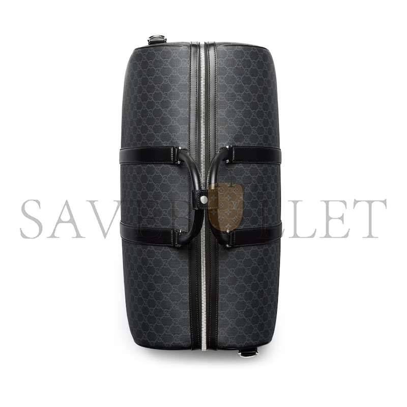 GUCCI GG BLACK LARGE DUFFLE BAG 792075 (52*33*28cm) GUCCI GG BLACK LARGE DUFFLE BAG 792075 (52*33*28cm)